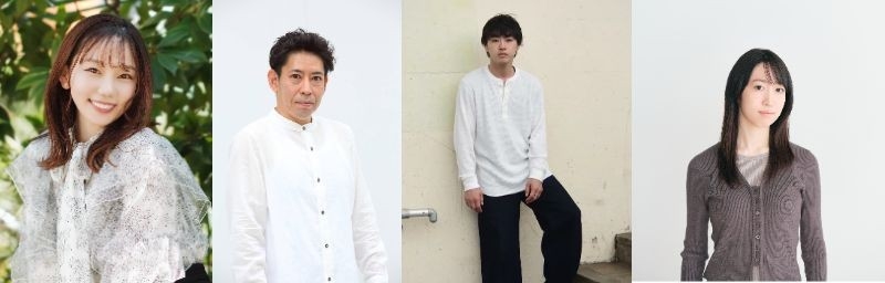 樋口みどりこ(吉本興業)、宮下誠(AZ PROMOTION)、井上肇(プレミアムエンターテイメント)、野口涼