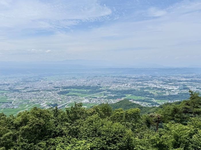 佐久平平野と八ヶ岳