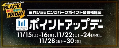 ブラックフライデーポイントアップデー