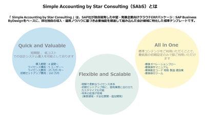 SAP(R) Business ByDesignベースの中堅・発展企業向け 会計パッケージ「SAbS」を2020年10月にリリース　 ～4週間160万円でSAP会計システムを導入～