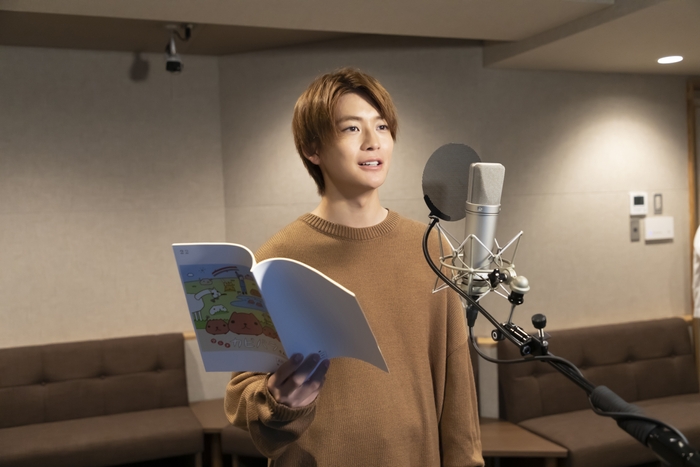 高橋文哉 アフレコ風景