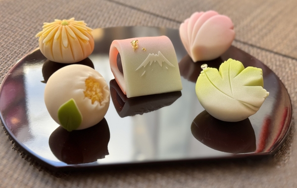 木村幸平氏が手掛ける四季折々の上生菓子
