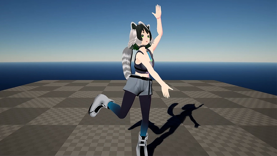 モーションキャプチャ デモ画像(3)