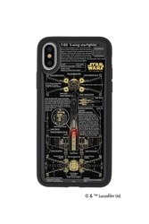 電池無しでLEDが光るギミックを搭載　 基板で緻密にデザインした「X-WING(TM)」「DEATH STAR(TM)」 iPhone X用ケース、ICカードクリップが登場　 ～日本限定商品～