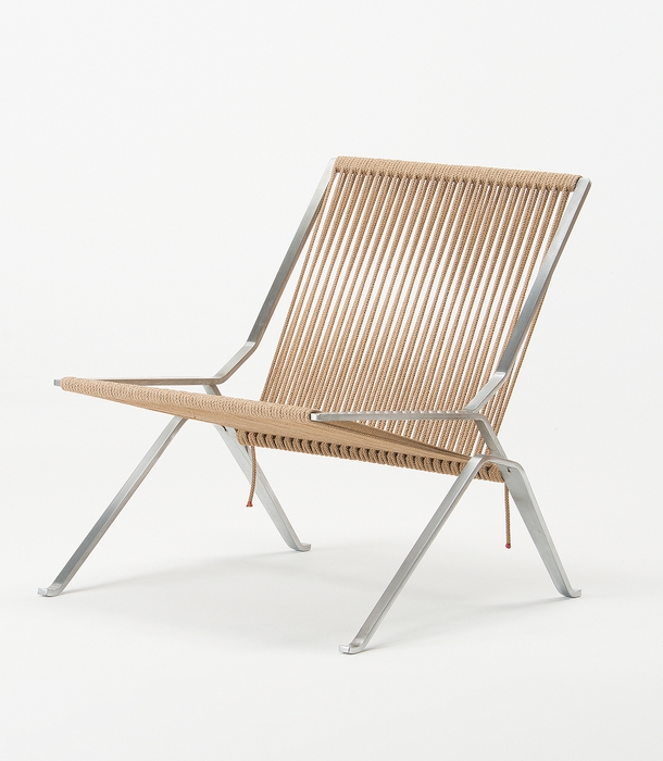 ポール・ケアホルム 《エレメントチェア(PK 25)》 1951年 スチール、フラッグハリアード 織田コレクション/北海道東川町蔵 撮影:大塚友記憲