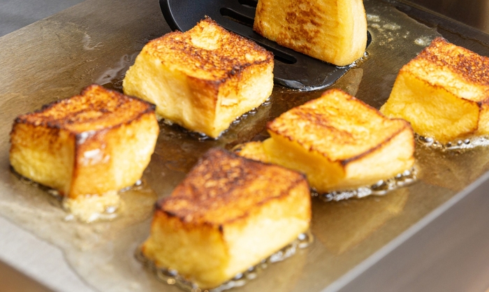【京都八条口】 ライブキッチンで焼き上げるフレンチトースト