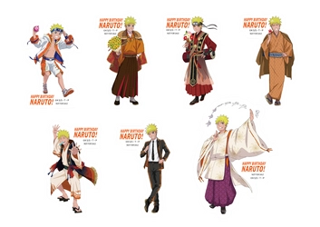 ニジゲンノモリ「NARUTO＆BORUTO 忍里」の秋はナルトのセレブレーション 『うずまきナルト誕生祭2024』 伍の巻「オリジナルステッカー」を来場者全員にプレゼント