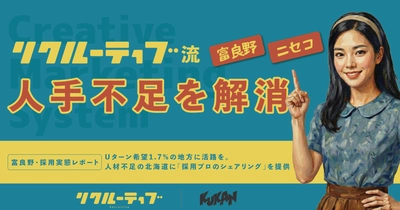 北海道の採用代行「リクルーティブ」体制強化！富良野・ニセコの人手不足を解消