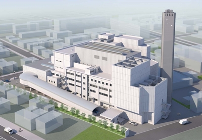 日乃出清掃工場 完成イメージ図