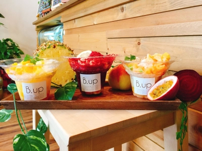 コールドプレスジュース専門店「B.up Cleansing Juicery」が 一味違った「かき氷」をこの夏、数量限定で新発売！