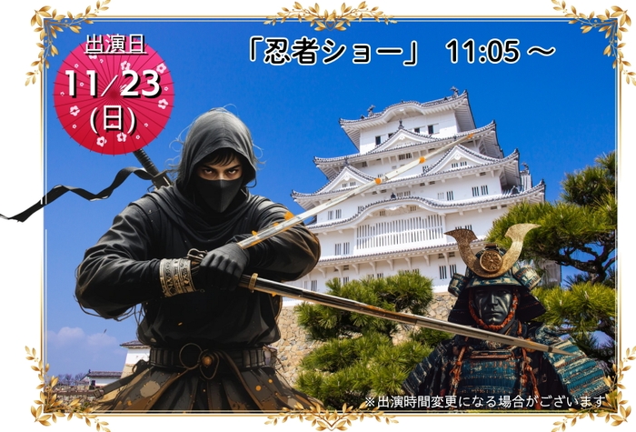 忍者ショー＆忍者体験