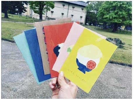 大原麗加氏　作品