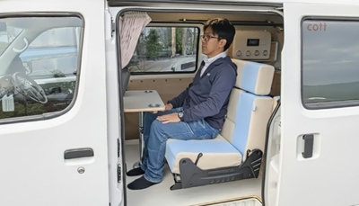 レクビィ コットのベッド兼用の座席