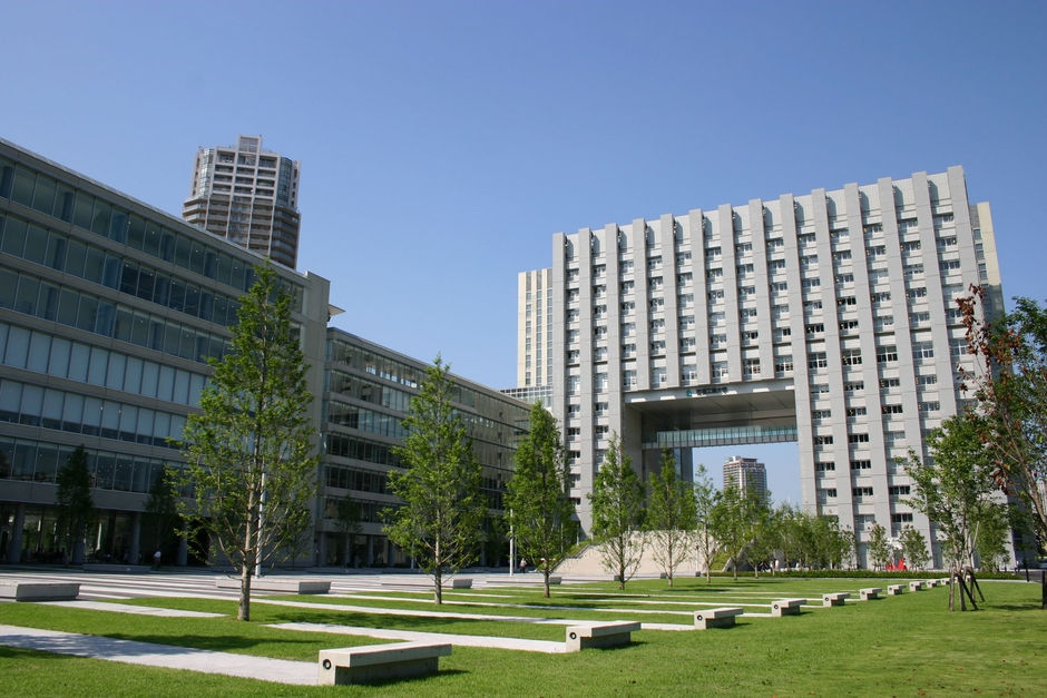 モチーフとなった江東区豊洲キャンパス