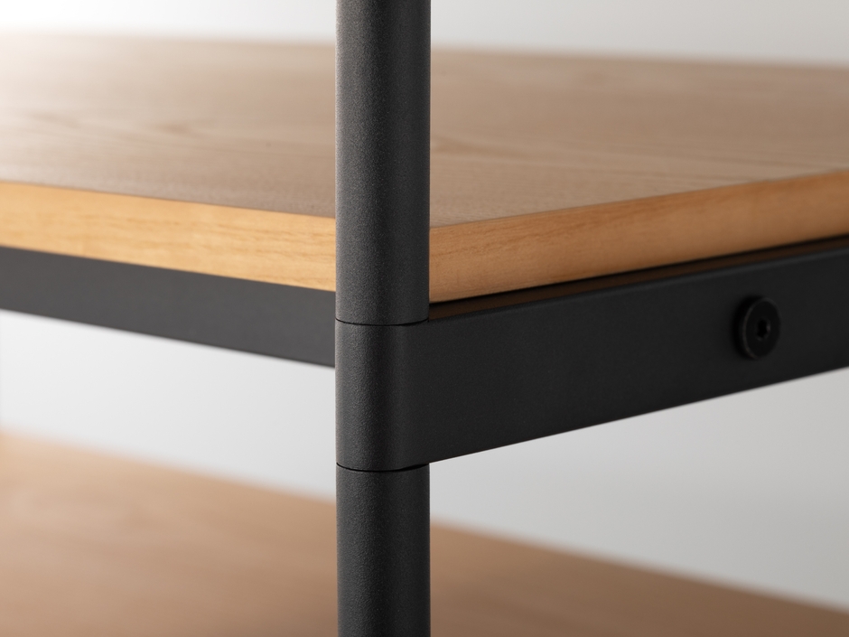 粉体塗装を施したアイアン