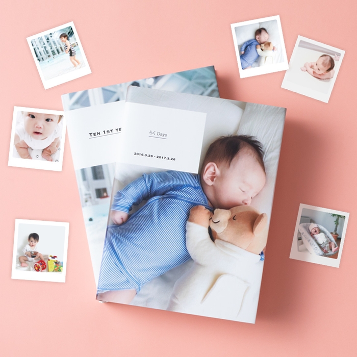 毎日の成長記録が1冊にまとまる「BABY365」