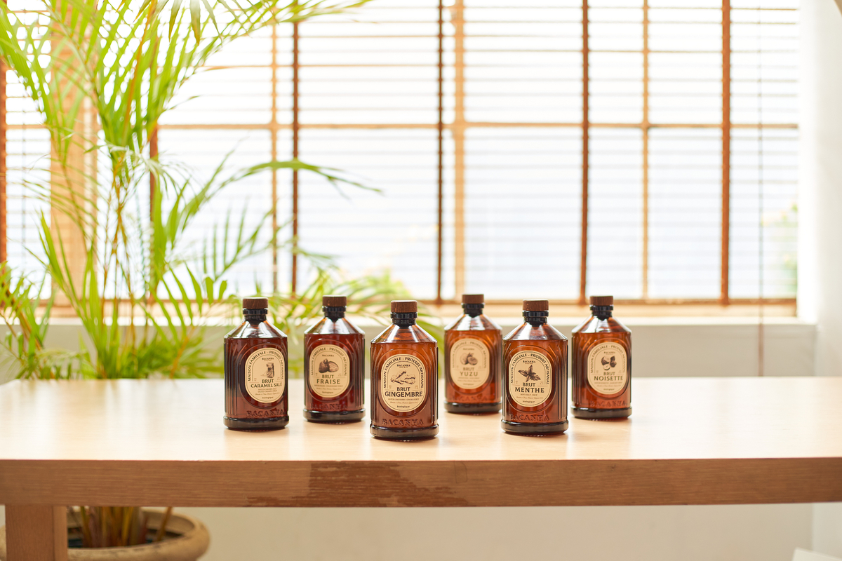 フランスの自然派シロップ「BACANHA（バカンハ）」の生シロップを販売