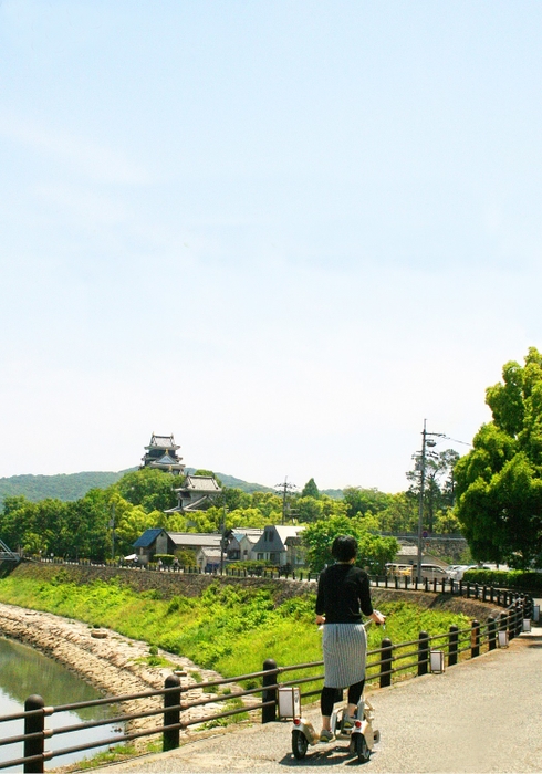 レンタルサイクル風景