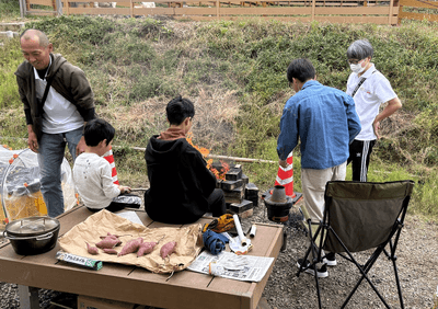 野外活動の様子