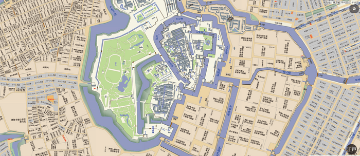 「古地図 with MapFan」江戸