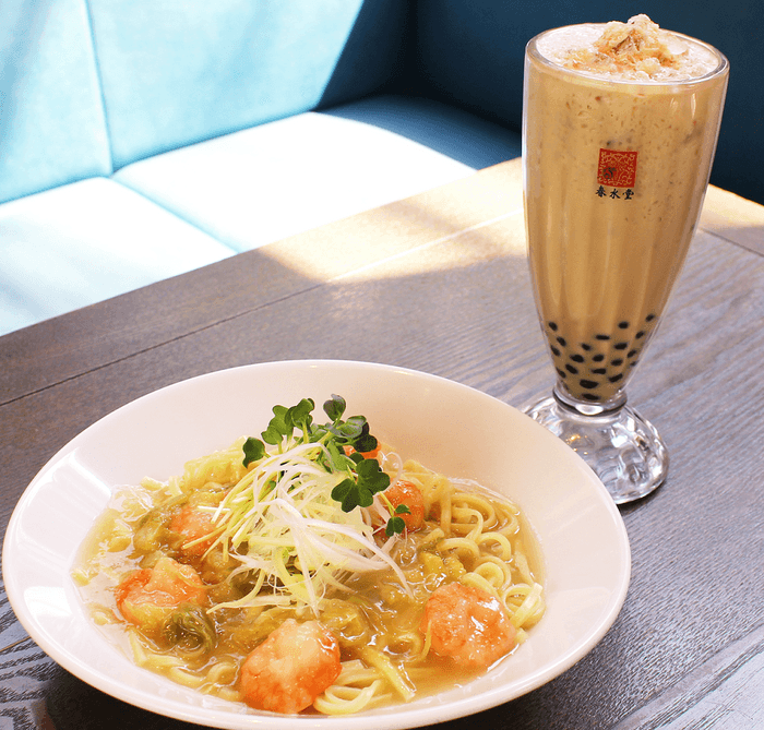 海老と春キャベツの餡かけまぜ麺セット