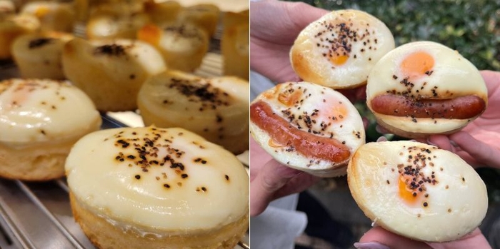 韓国屋台で大人気のケランパン