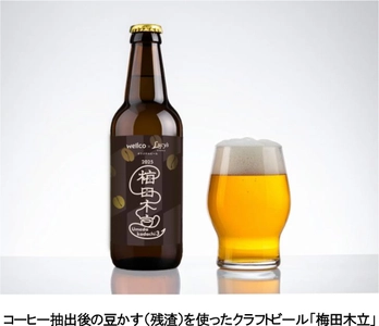 アップサイクルビール「梅田木立」を 大阪梅田ツインタワーズ・サウスに入居企業従業員に 限定提供