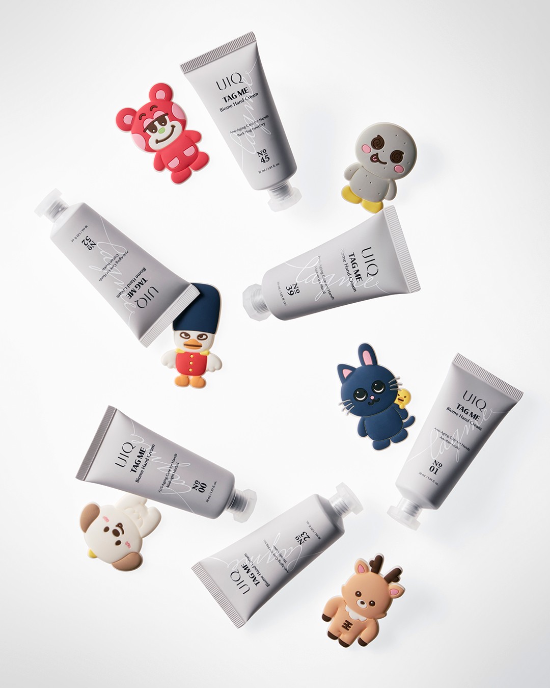 韓国マイクロバイオームスキンケア「UIQ」×「RIIZE」コラボ！新商品 タグミーバイオーム ハンドクリーム、代官山 蔦屋書店 ミニポップアップに登場！