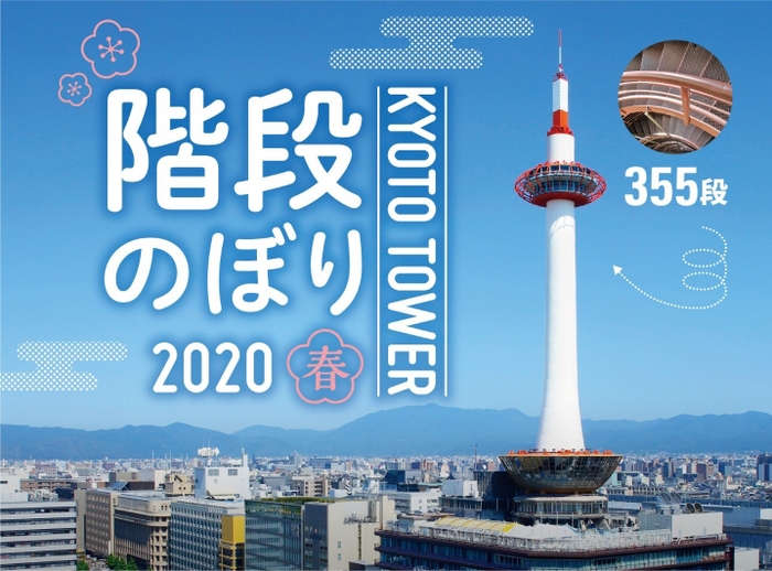 「JAFデー 京都タワー階段のぼり2020春」