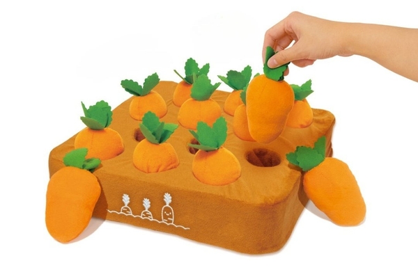 ふわふわ大収穫！ぬいぐるみ畑 にんじん