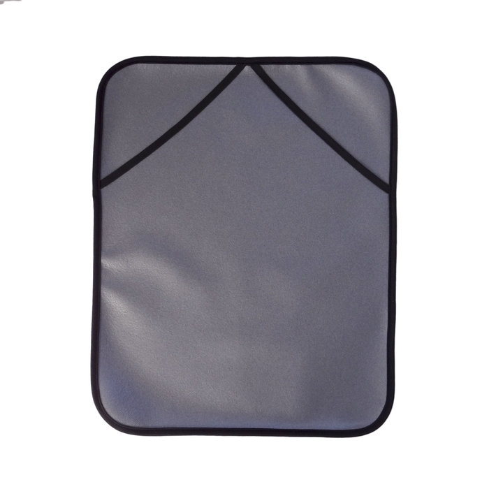 いす用防水シート裏 前面タレ加工