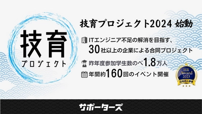 サポーターズ、学年不問のエンジニアキャリア育成プログラム 「技育(GEEK)プロジェクト2024」始動