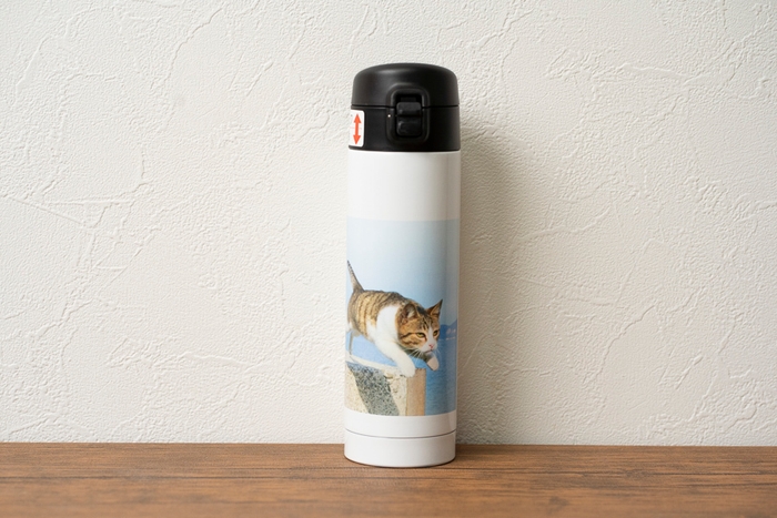 猫グッズ3 ステンレスボトル(東亜金属)