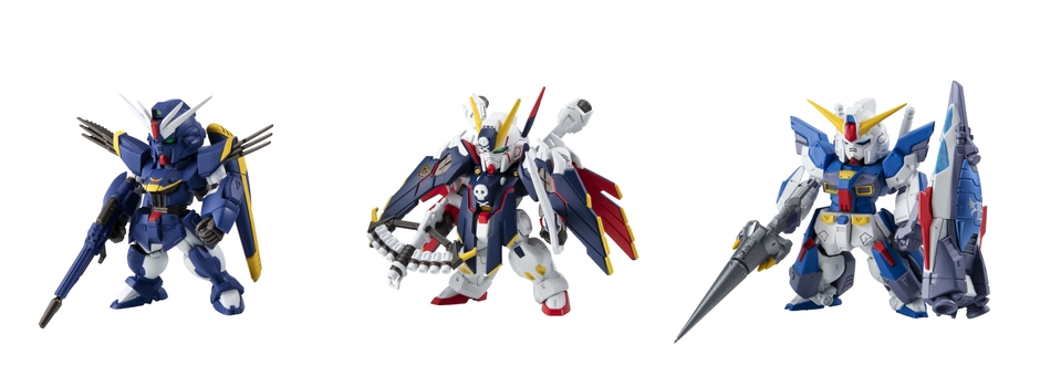 FW GUNDAM CONVERGE CORE 機動戦士クロスボーン・ガンダム 鋼鉄の7人 Bチームセット(イメージ1)