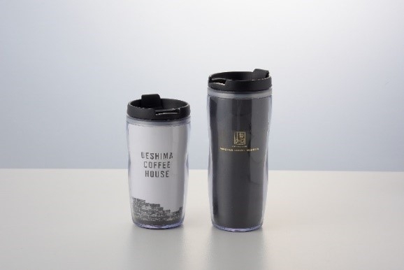 上島珈琲店 オリジナルタンブラー 250ml 1,280円・350ml 1,500円(税込)