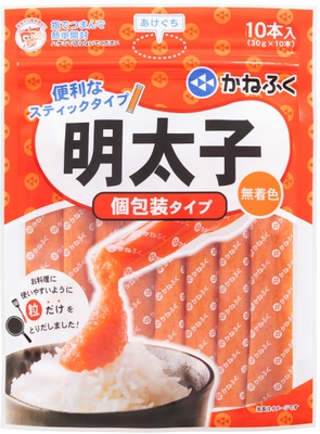 明太子スティック　パッケージ