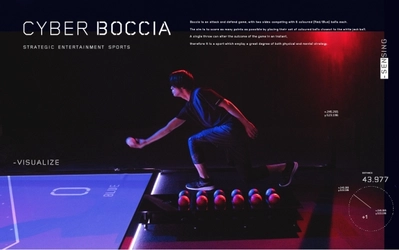 「CYBER BOCCIA」×「AI」