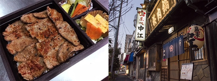 浅草 桜なべ中江　桜ヒレ肉弁当