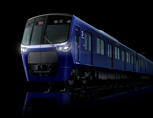 相鉄・東急直通線の開業に向けて導入する 新型車両「21000系」（イメージ） 【東急線内は目黒線直通用】