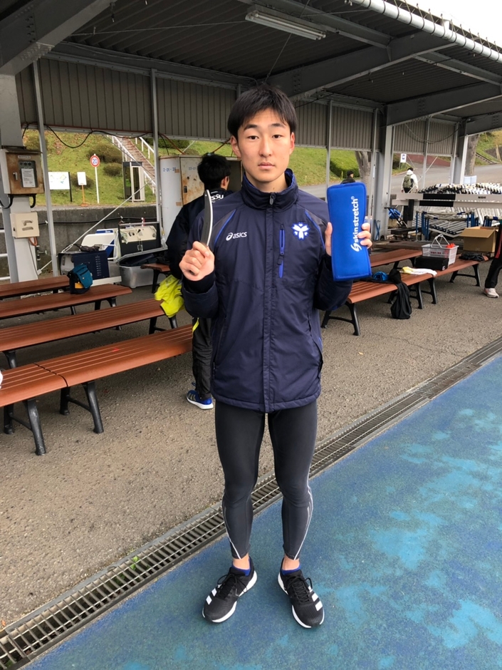 箱根駅伝出場予定廻谷選手(日体大)