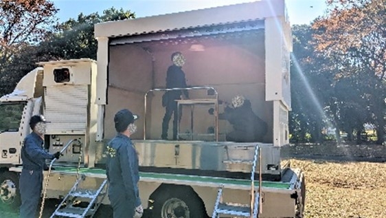 起震車体験(イメージ)