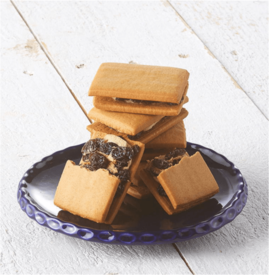 紅茶のレーズンサンド