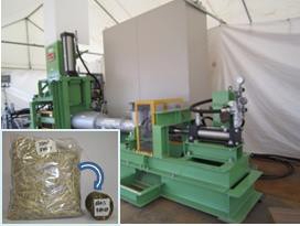 除染研究:バイオコークス技術による減容化