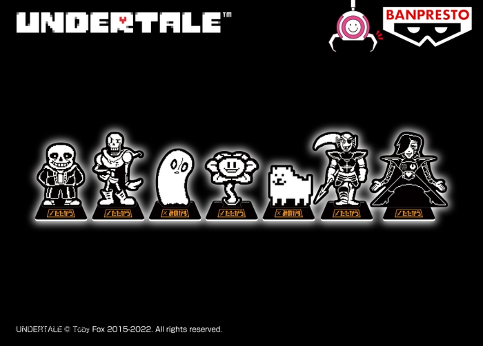 UNDERTALE スタンド付きアクリルプレート