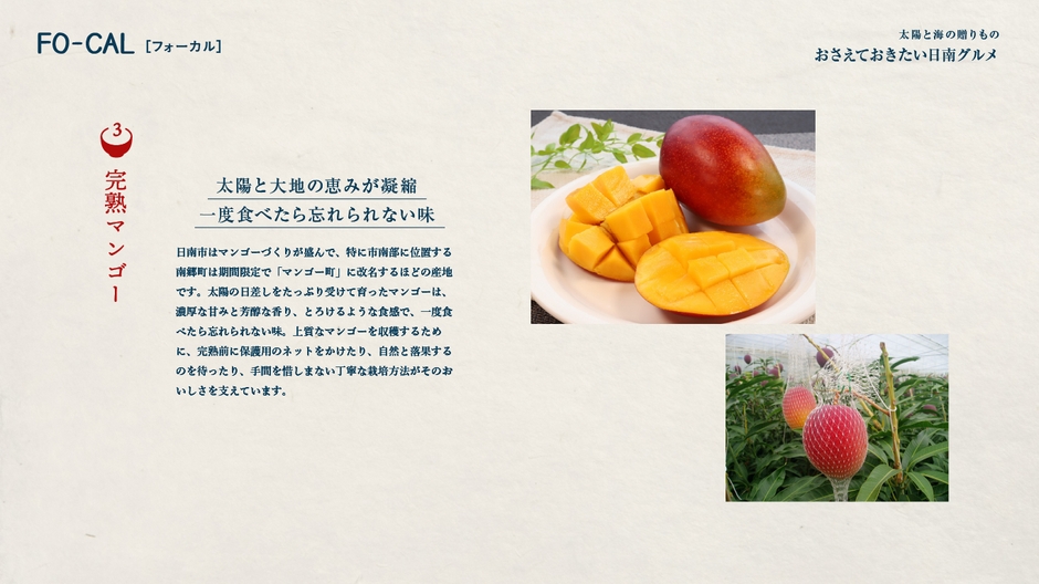 「旅色FO-CAL」日南市特集:日南グルメ