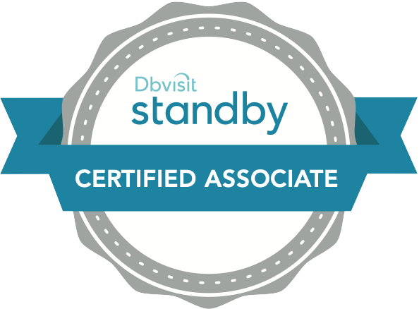 「Dbvisit Standby Certified Associate」ロゴマーク