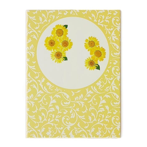 即日便（レタックスメール）「押し花 黄」(httpswww.exmail.co.jpcard_listcard_id105)