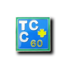 東京衣裳株式会社様「TCC　60＋ピンバッヂ」