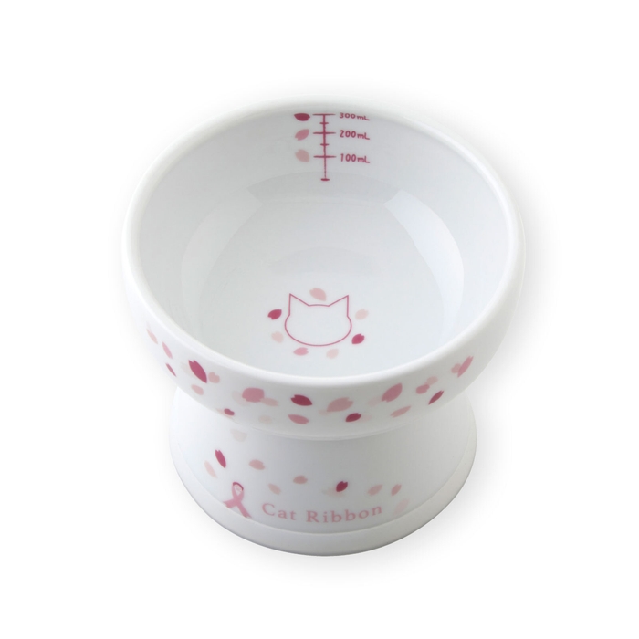 猫用 脚付ウォーターボウル(ハイタイプ)(1)