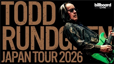 ロックの殿堂入りを果たした“レジェンド”、 トッド・ラングレンのジャパンツアーが決定